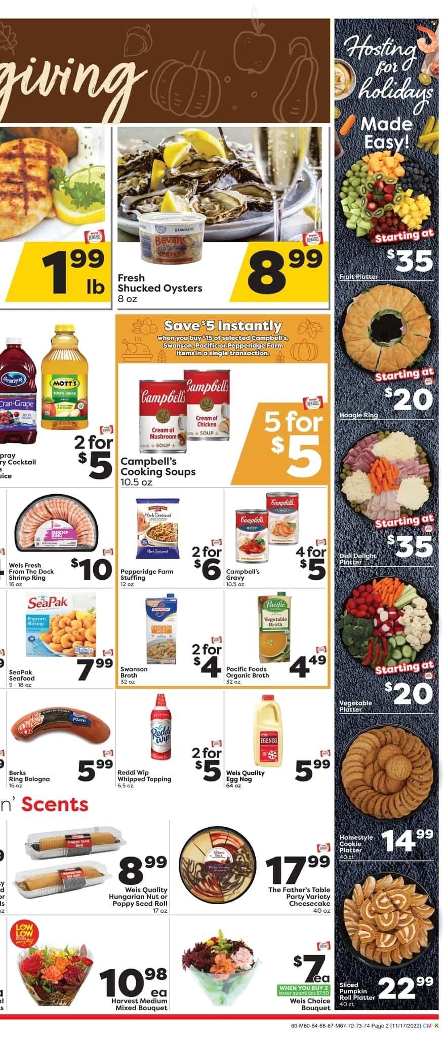 Weis (MD, NY, PA) Weekly Ad Flyer Specials November 17 to November 24, 2022