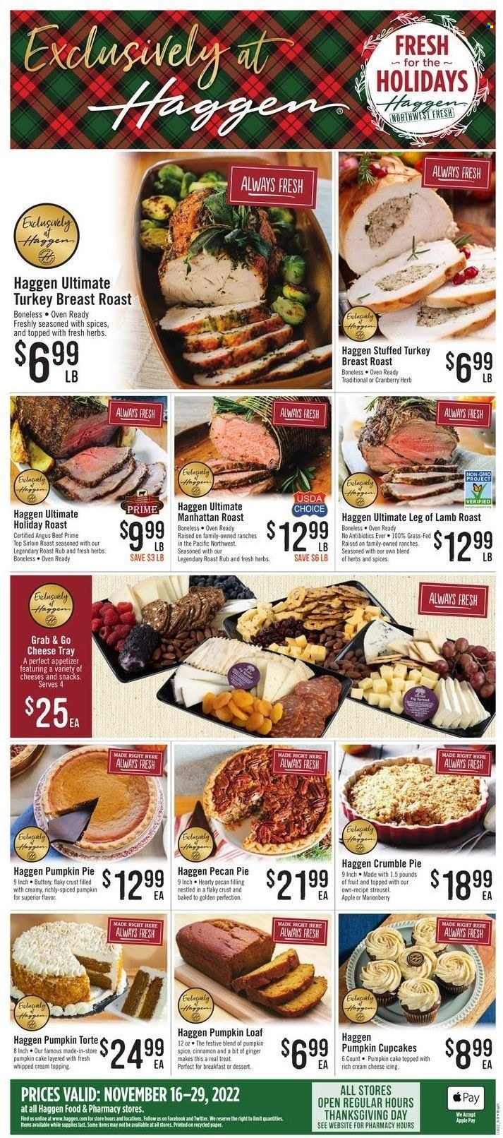 Haggen (WA) Weekly Ad Flyer Specials November 16 to November 29, 2022