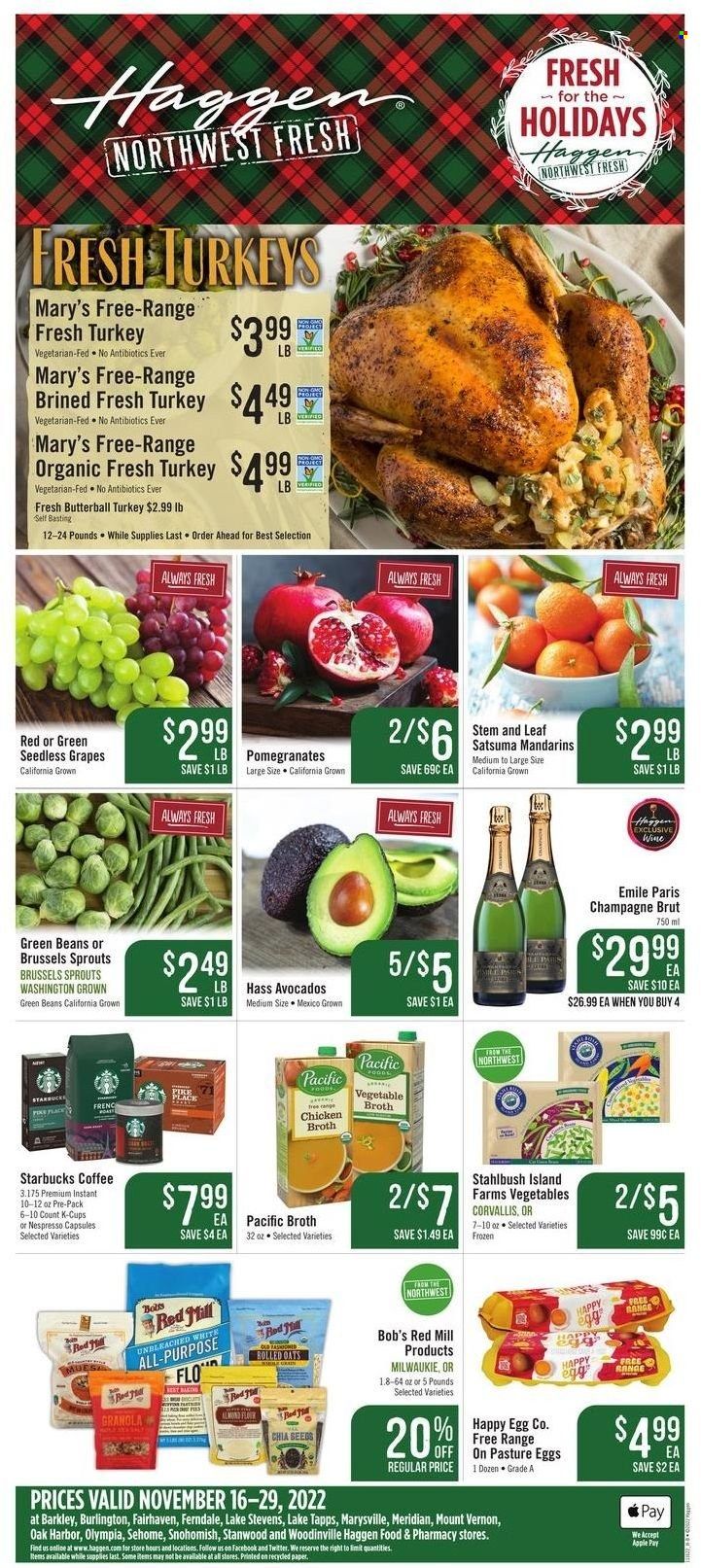 Haggen (WA) Weekly Ad Flyer Specials November 16 to November 29, 2022