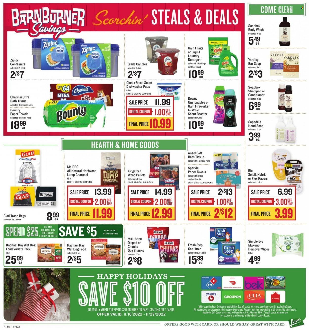 Lowes Foods (NC, SC) Weekly Ad Flyer Specials November 16 to November 24, 2022