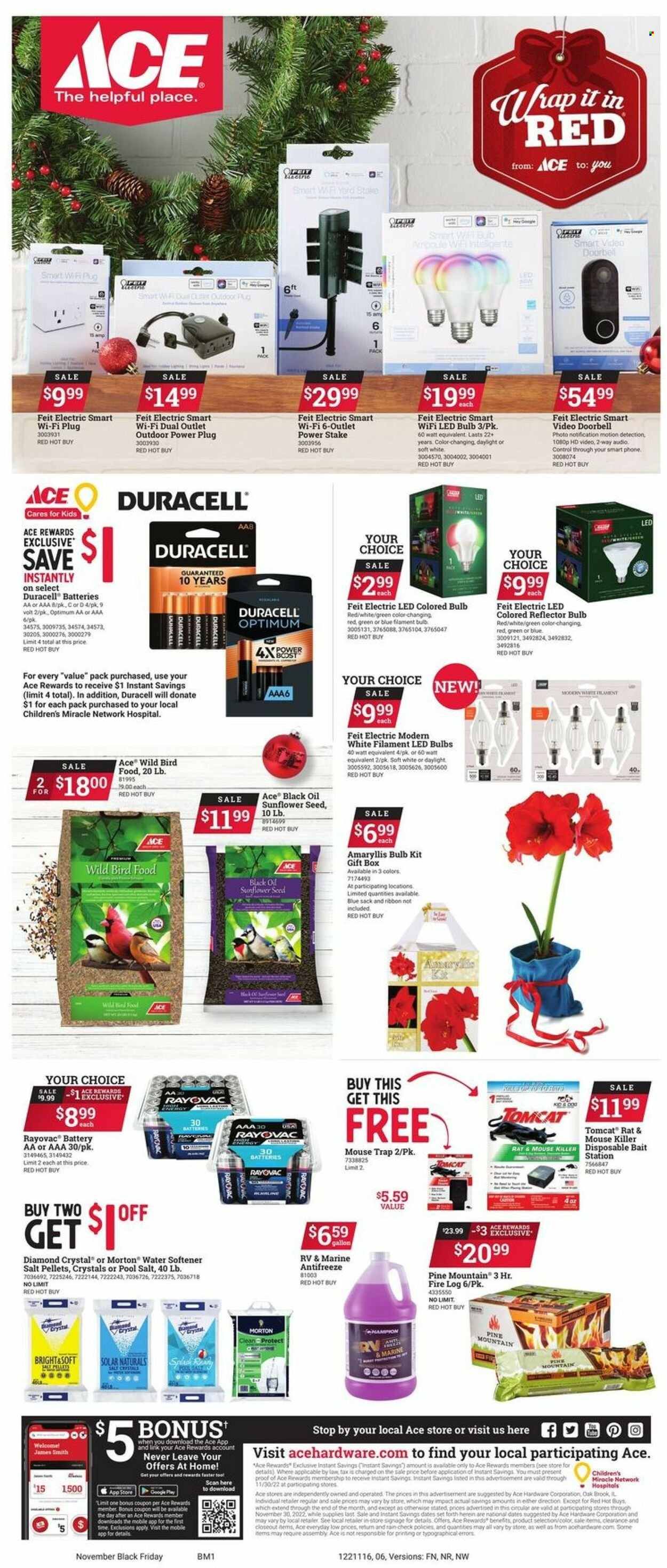 ACE Hardware Weekly Ad Flyer Specials November 16 to November 30, 2022