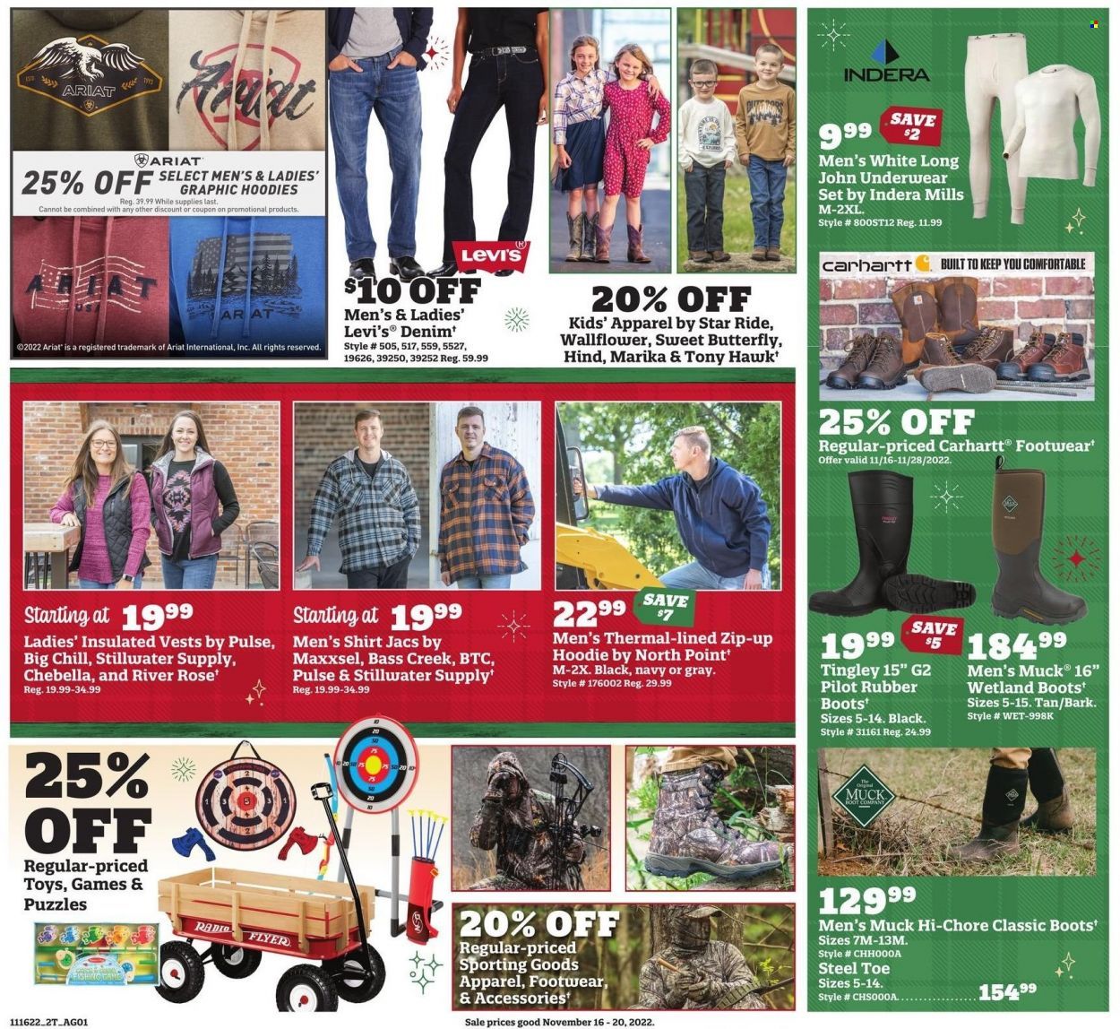 Orscheln Farm and Home (IA, IN, KS, MO, NE, OK) Weekly Ad Flyer Specials November 16 to November 20, 2022