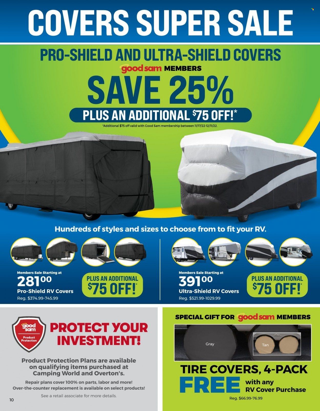 Camping World Weekly Ad Flyer Specials November 17 to December 11, 2022