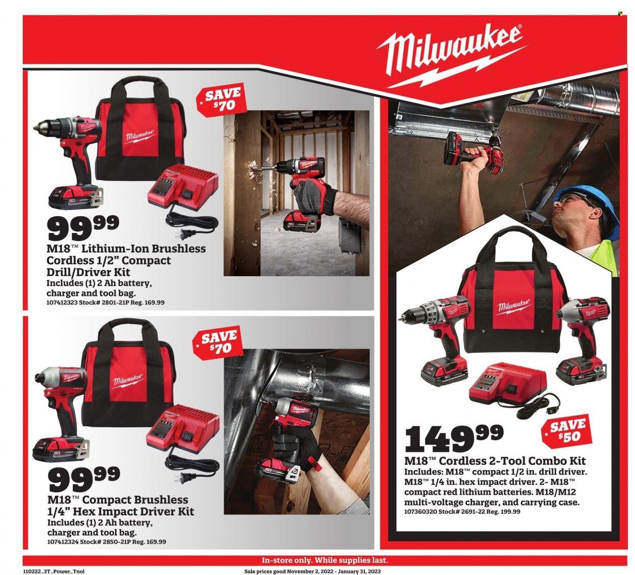 Orscheln Farm and Home (IA, IN, KS, MO, NE, OK) Weekly Ad Flyer Specials November 2 to January 31, 2023