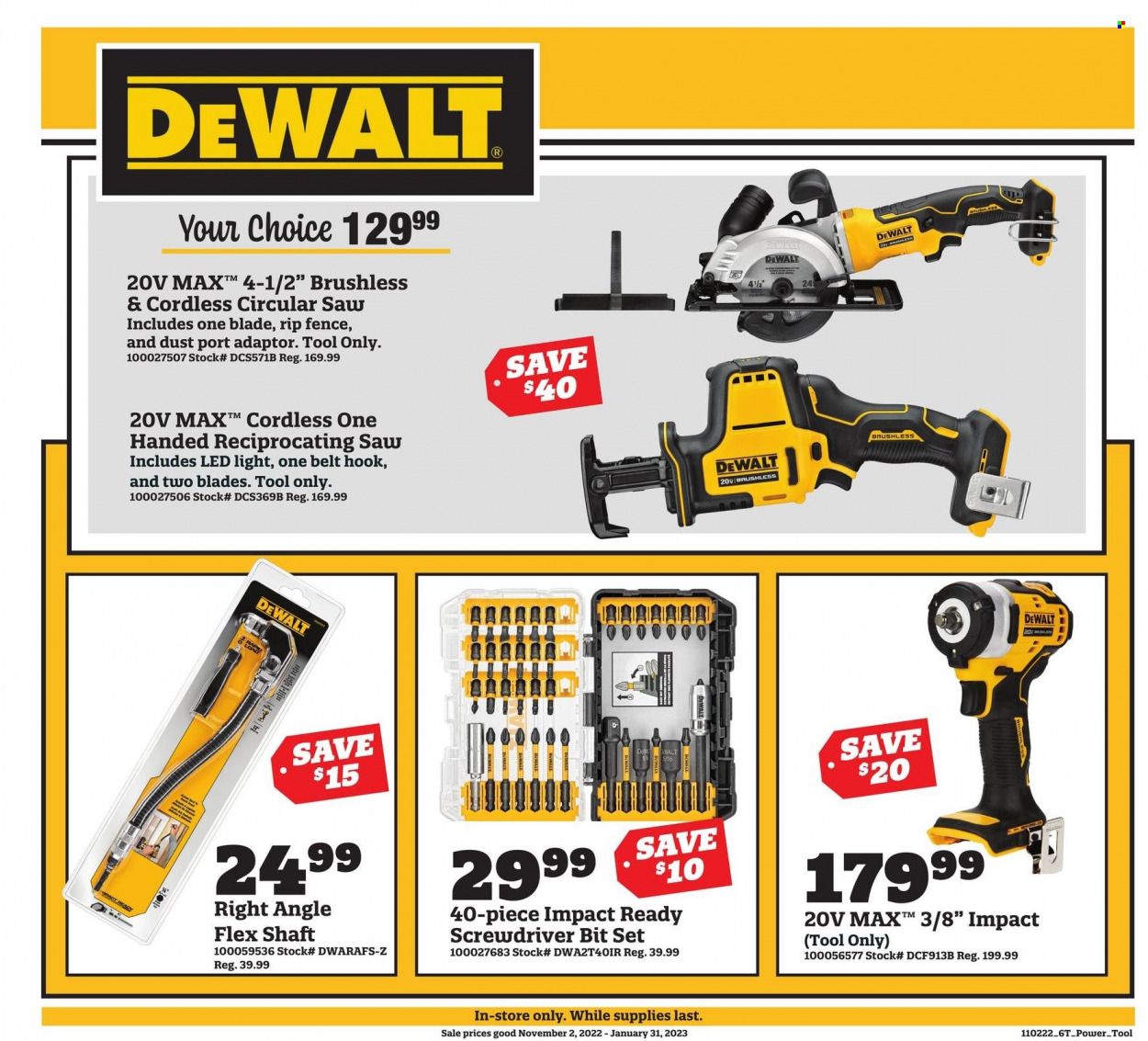Orscheln Farm and Home (IA, IN, KS, MO, NE, OK) Weekly Ad Flyer Specials November 2 to January 31, 2023