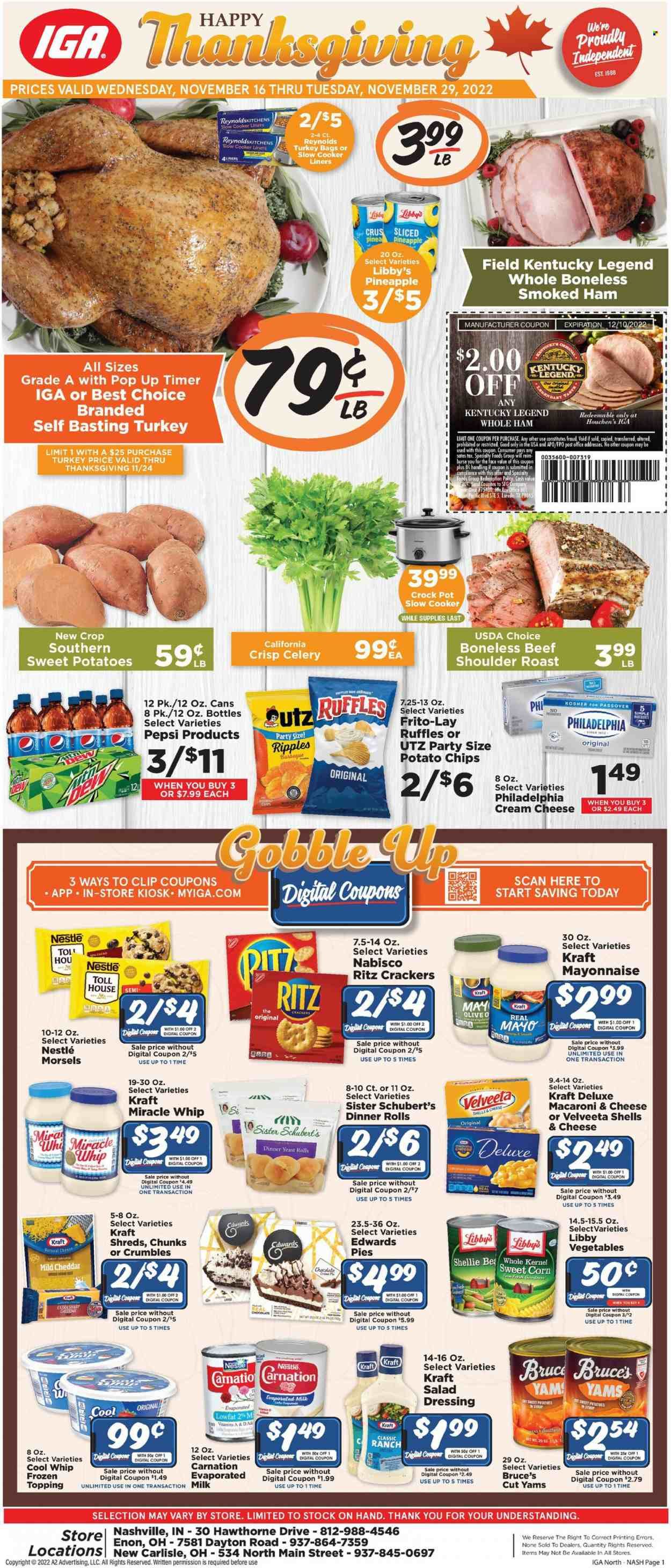 IGA (OH) Weekly Ad Flyer Specials November 16 to November 29, 2022