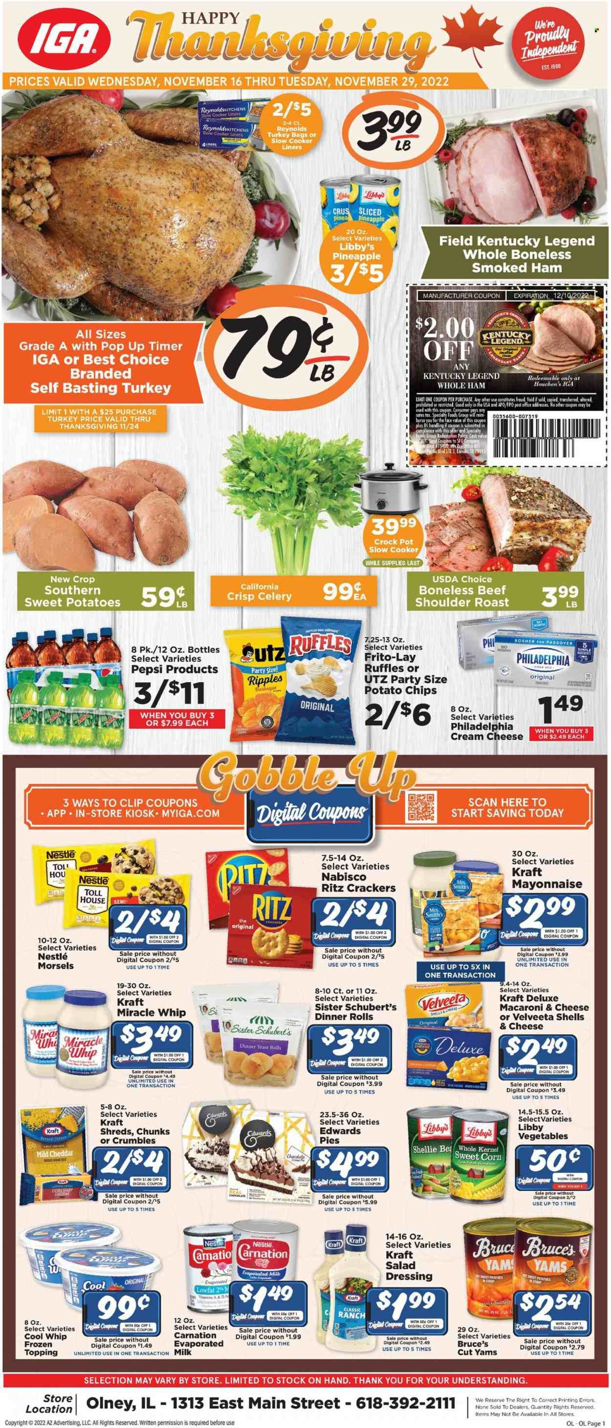 IGA (IL) Weekly Ad Flyer Specials November 16 to November 29, 2022