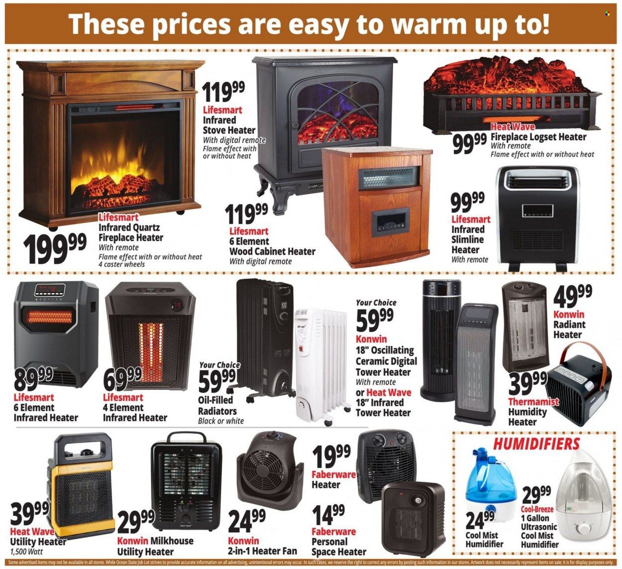 Ocean State Job Lot (CT, MA, ME, NH, NJ, NY, RI, VT) Weekly Ad Flyer Specials November 17 to November 23, 2022