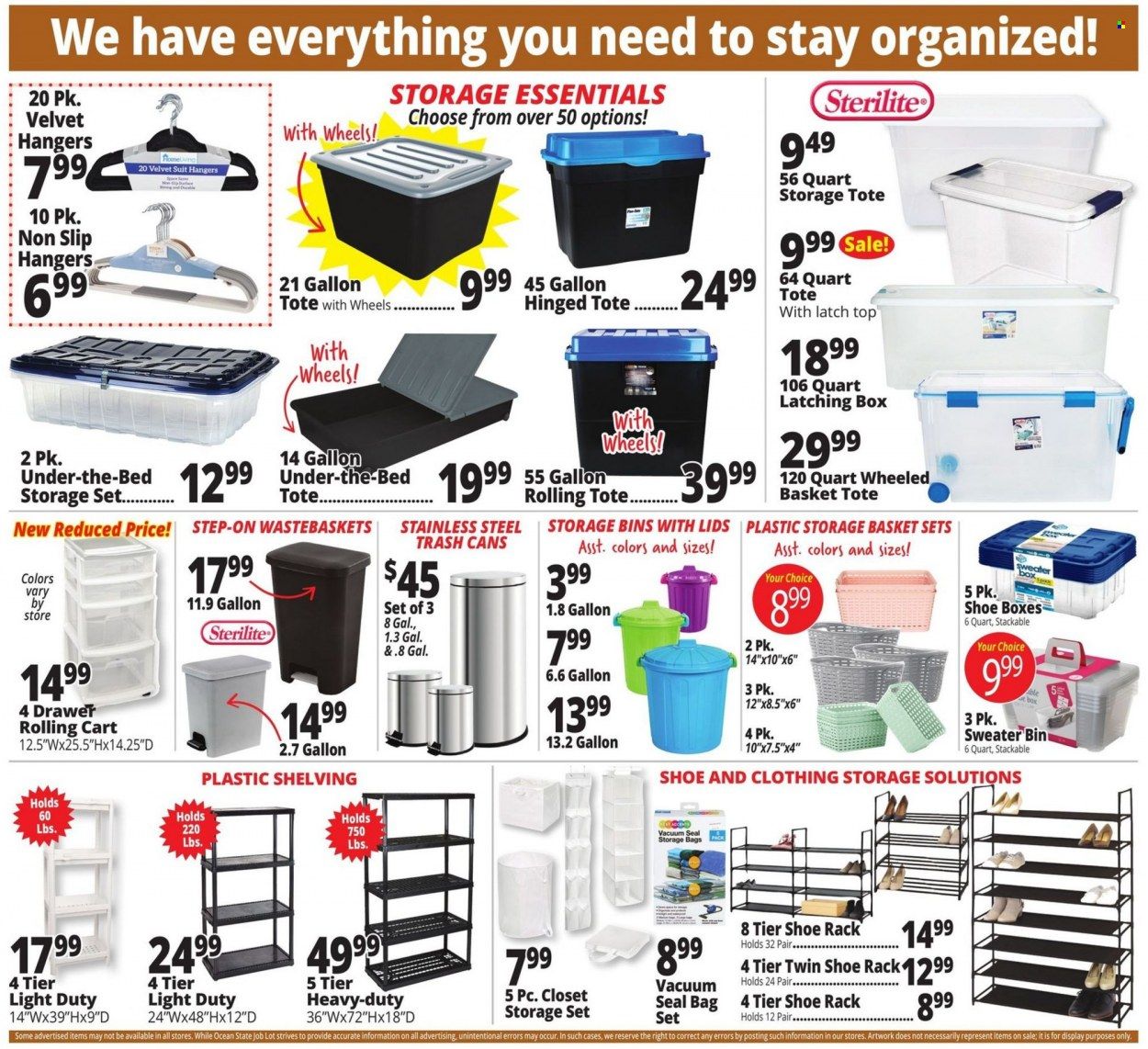 Ocean State Job Lot (CT, MA, ME, NH, NJ, NY, RI, VT) Weekly Ad Flyer Specials November 17 to November 23, 2022