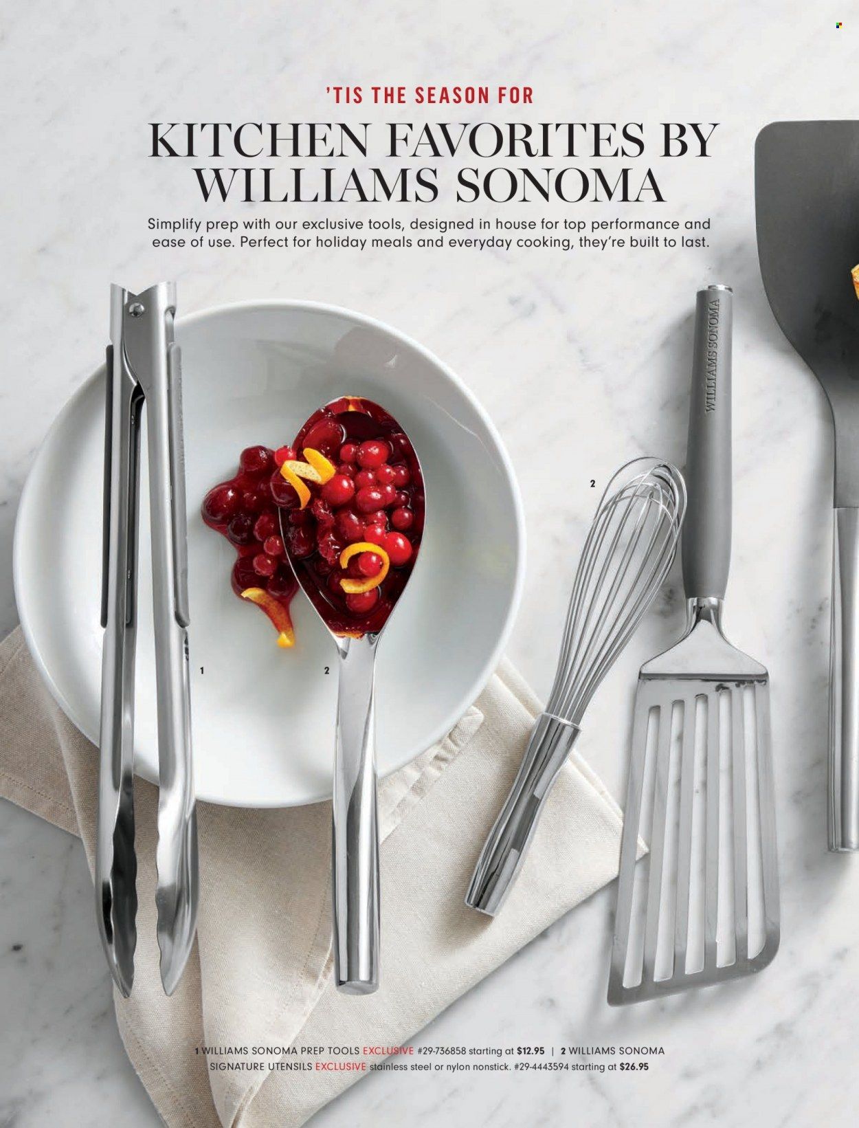 Williams-Sonoma Promotions & Flyer Specials January 2023
