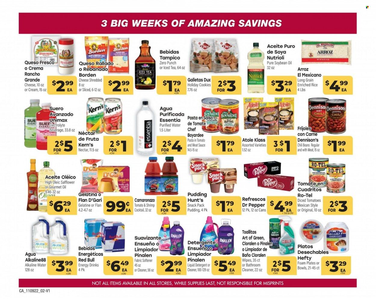 Cardenas (CA, NV) Weekly Ad Flyer Specials November 9 to November 29, 2022