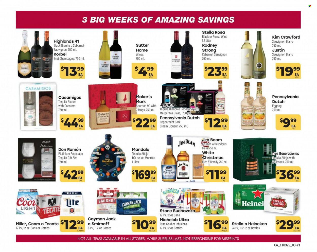 Cardenas (CA, NV) Weekly Ad Flyer Specials November 9 to November 29, 2022