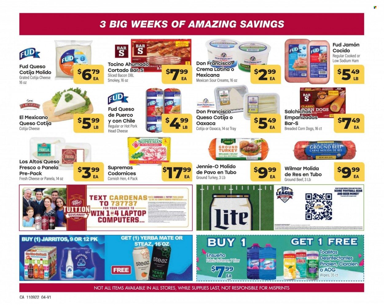 Cardenas (CA, NV) Weekly Ad Flyer Specials November 9 to November 29, 2022