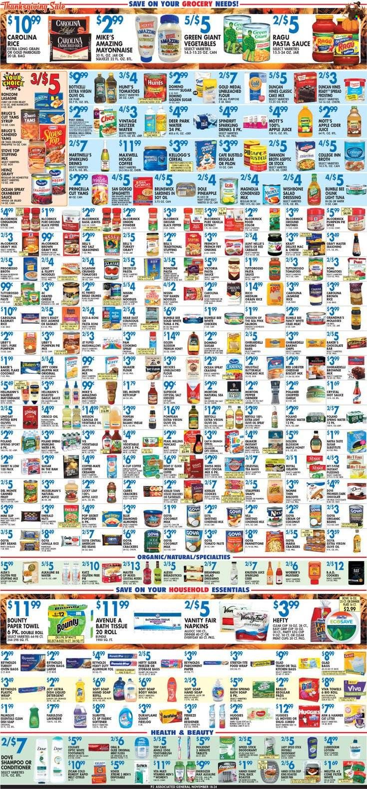 Associated Supermarkets (NY) Weekly Ad Flyer Specials November 18 to November 24, 2022