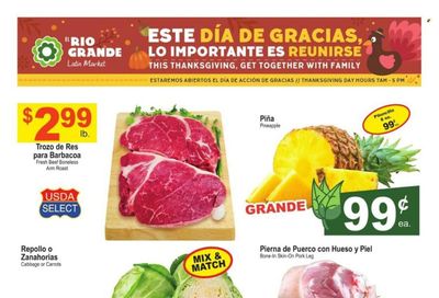 El Rio Grande (TX) Weekly Ad Flyer Specials November 16 to November 24, 2022