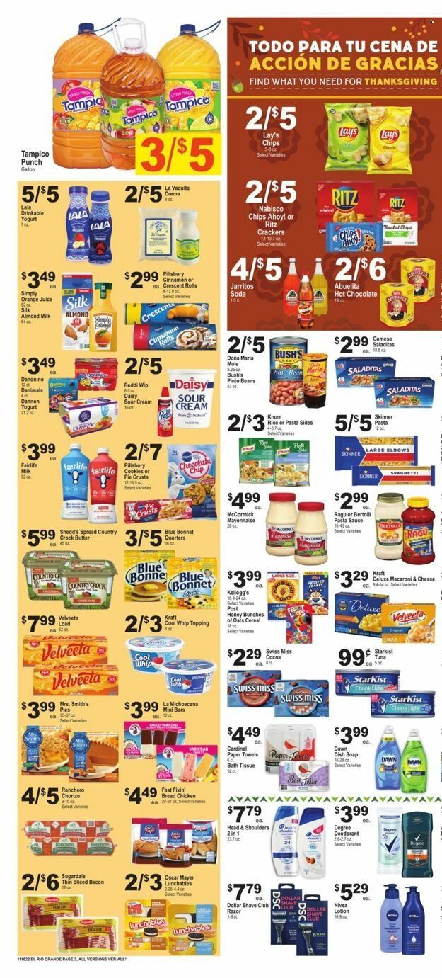 El Rio Grande (TX) Weekly Ad Flyer Specials November 16 to November 24, 2022