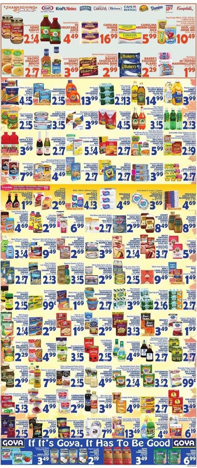 Bravo Supermarkets (CT, FL, MA, NJ, NY, PA) Weekly Ad Flyer Specials November 18 to November 24, 2022