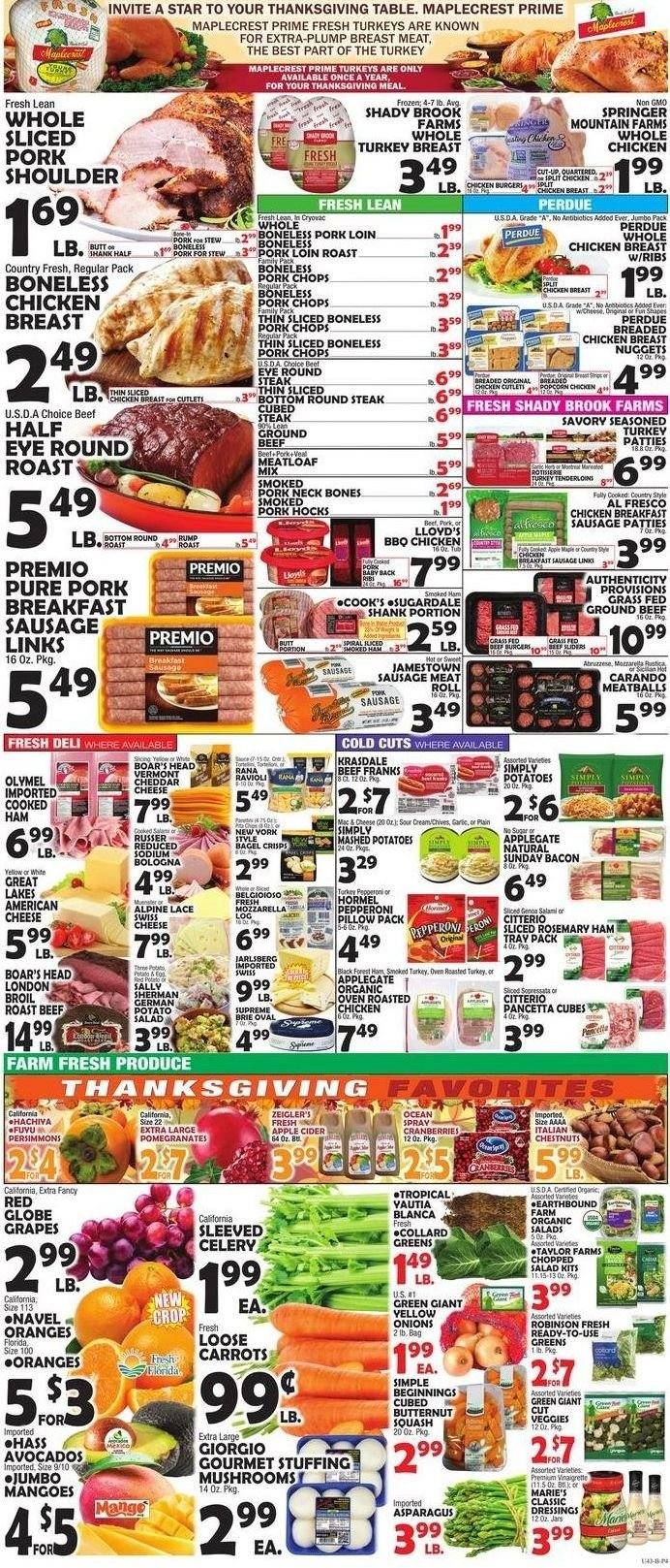 Bravo Supermarkets (CT, FL, MA, NJ, NY, PA) Weekly Ad Flyer Specials November 18 to November 24, 2022
