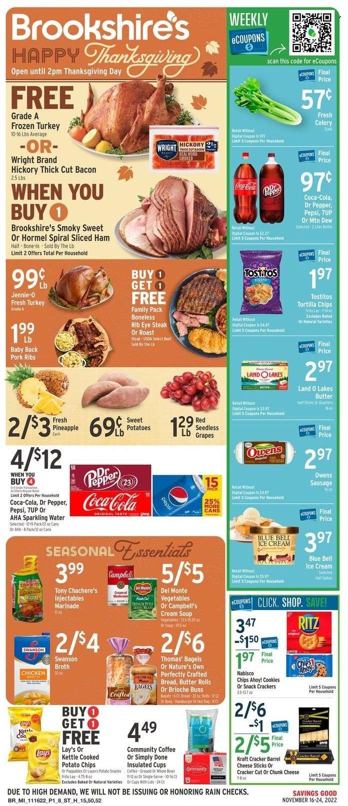 Brookshires (AR, LA, TX) Weekly Ad Flyer Specials November 16 to November 24, 2022