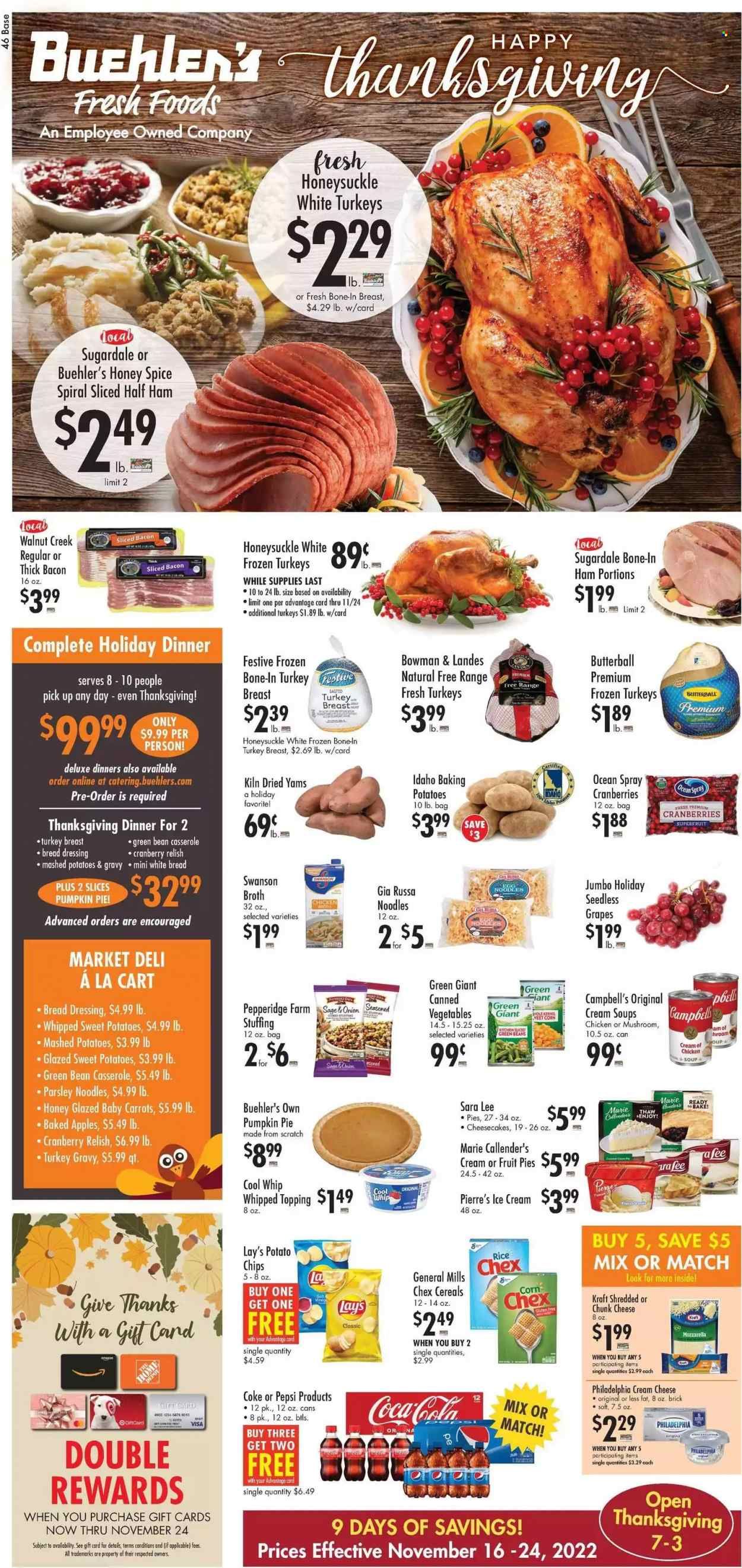 Buehler's (OH) Weekly Ad Flyer Specials November 16 to November 24, 2022