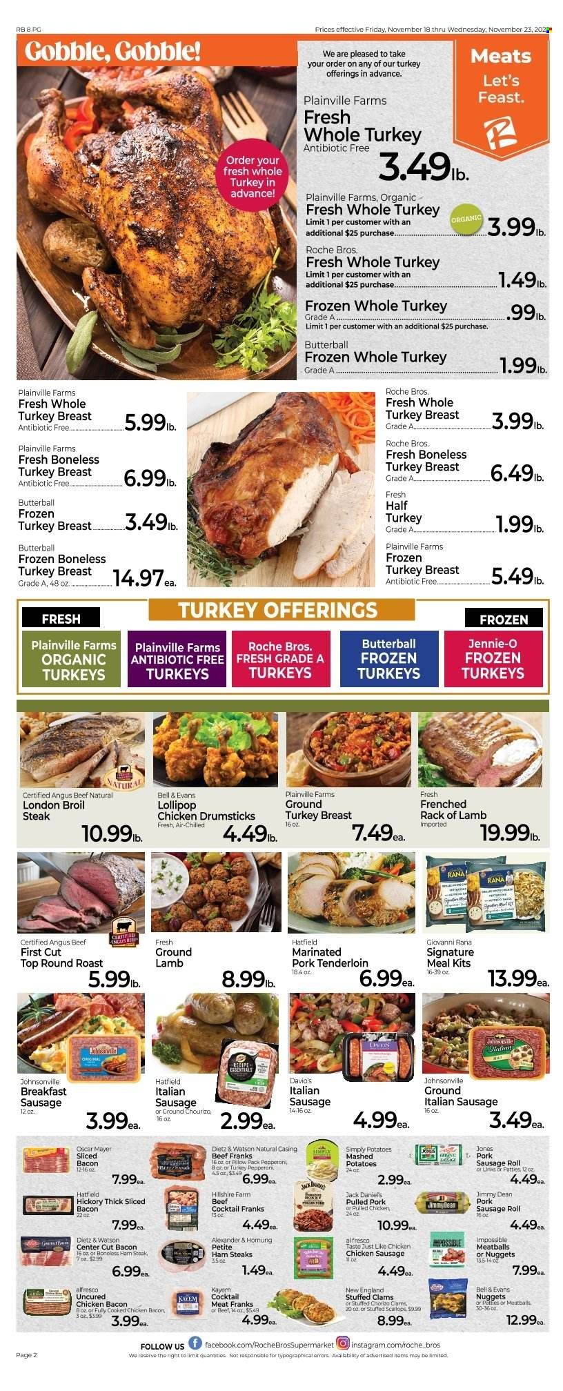 Roche Bros. (MA) Weekly Ad Flyer Specials November 18 to November 24, 2022