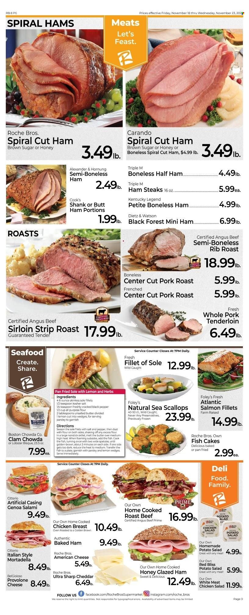 Roche Bros. (MA) Weekly Ad Flyer Specials November 18 to November 24, 2022