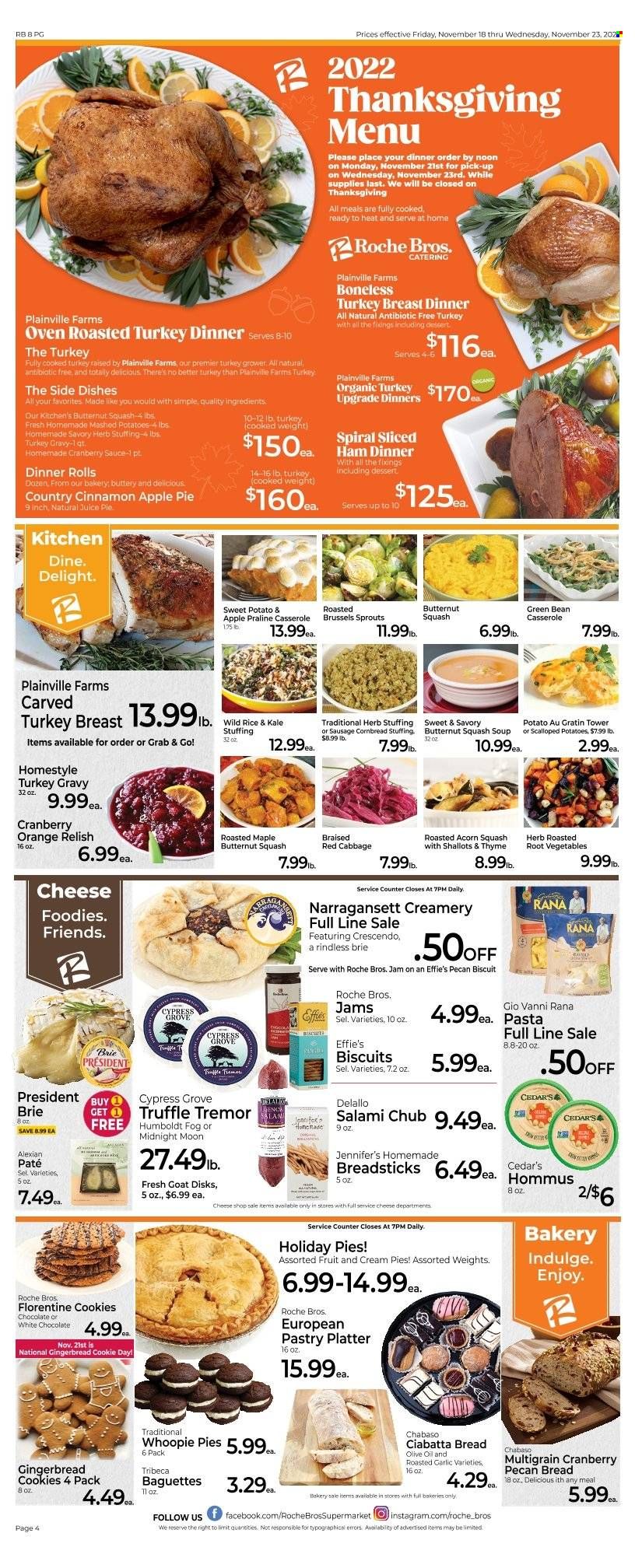 Roche Bros. (MA) Weekly Ad Flyer Specials November 18 to November 24, 2022
