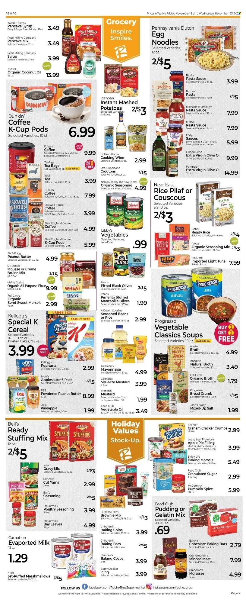 Roche Bros. (MA) Weekly Ad Flyer Specials November 18 to November 24, 2022