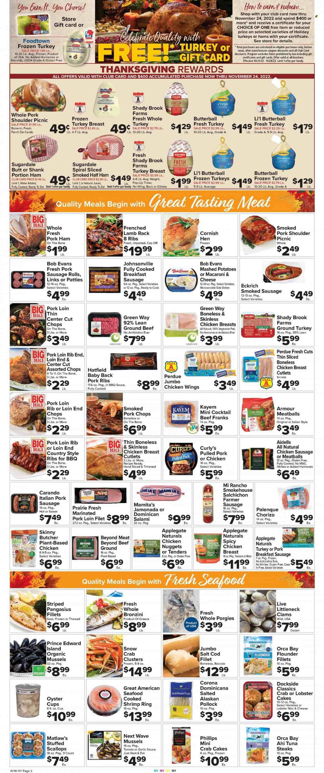 Foodtown (NJ, NY, PA) Weekly Ad Flyer Specials November 18 to November 24, 2022