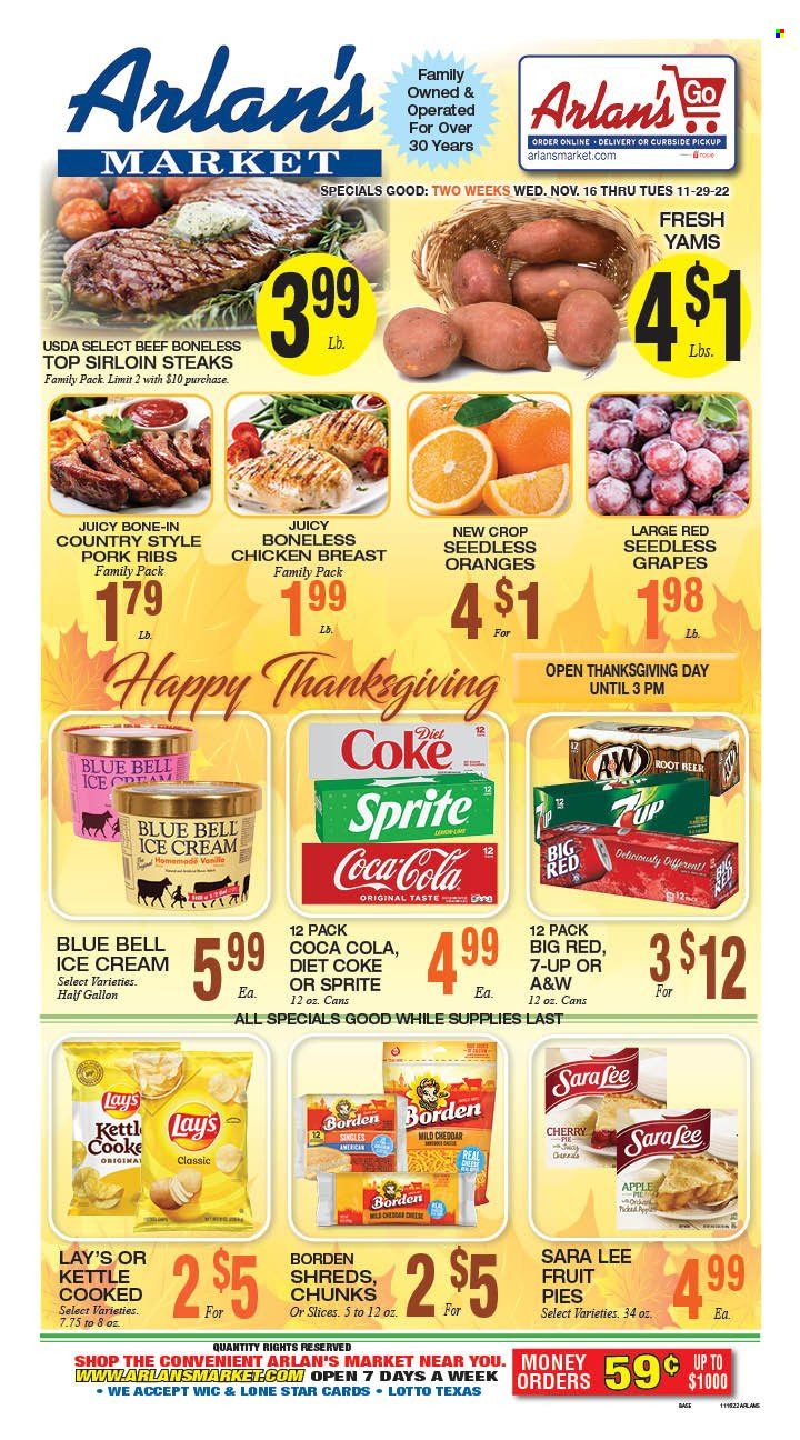 Arlan's Market (TX) Weekly Ad Flyer Specials November 16 to November 29, 2022
