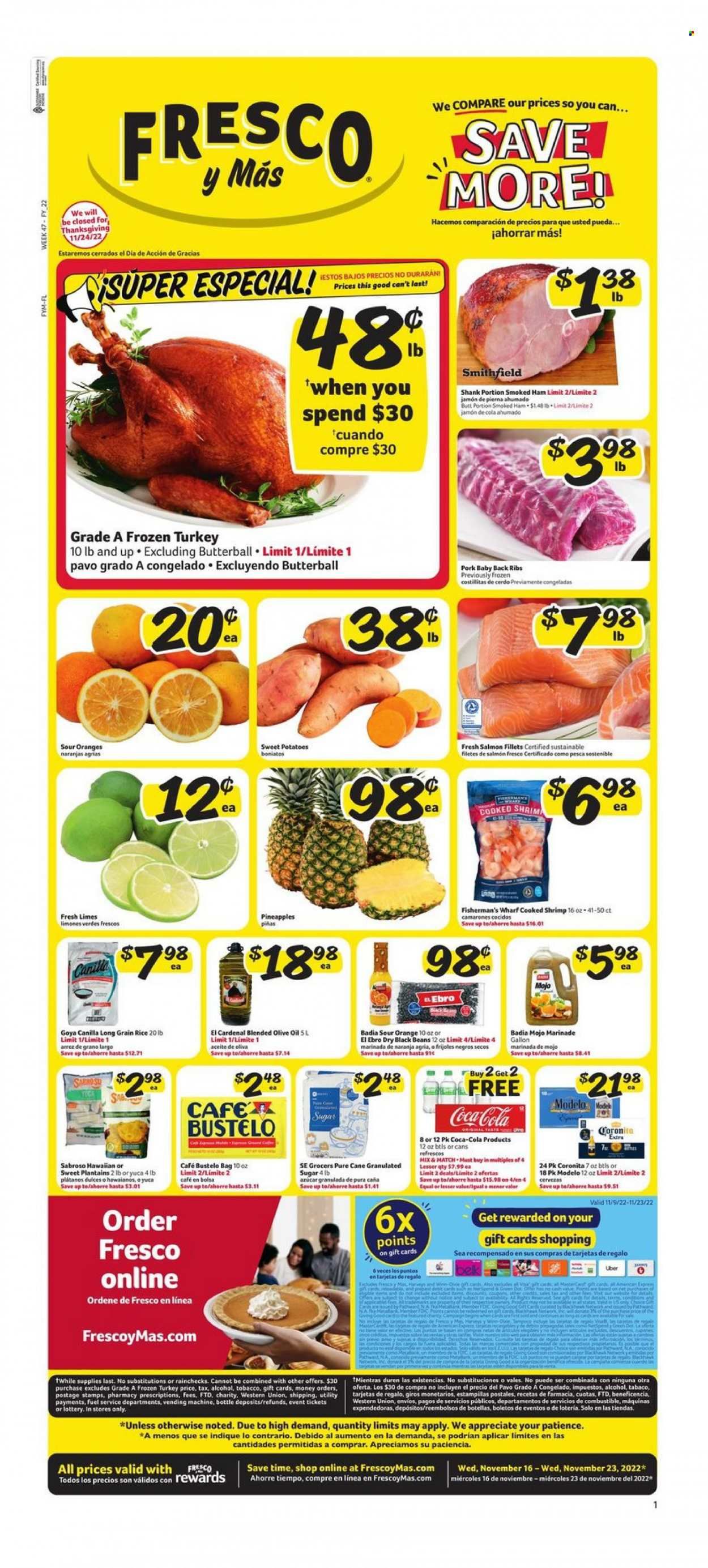 Fresco y Más (FL) Weekly Ad Flyer Specials November 16 to November 22, 2022