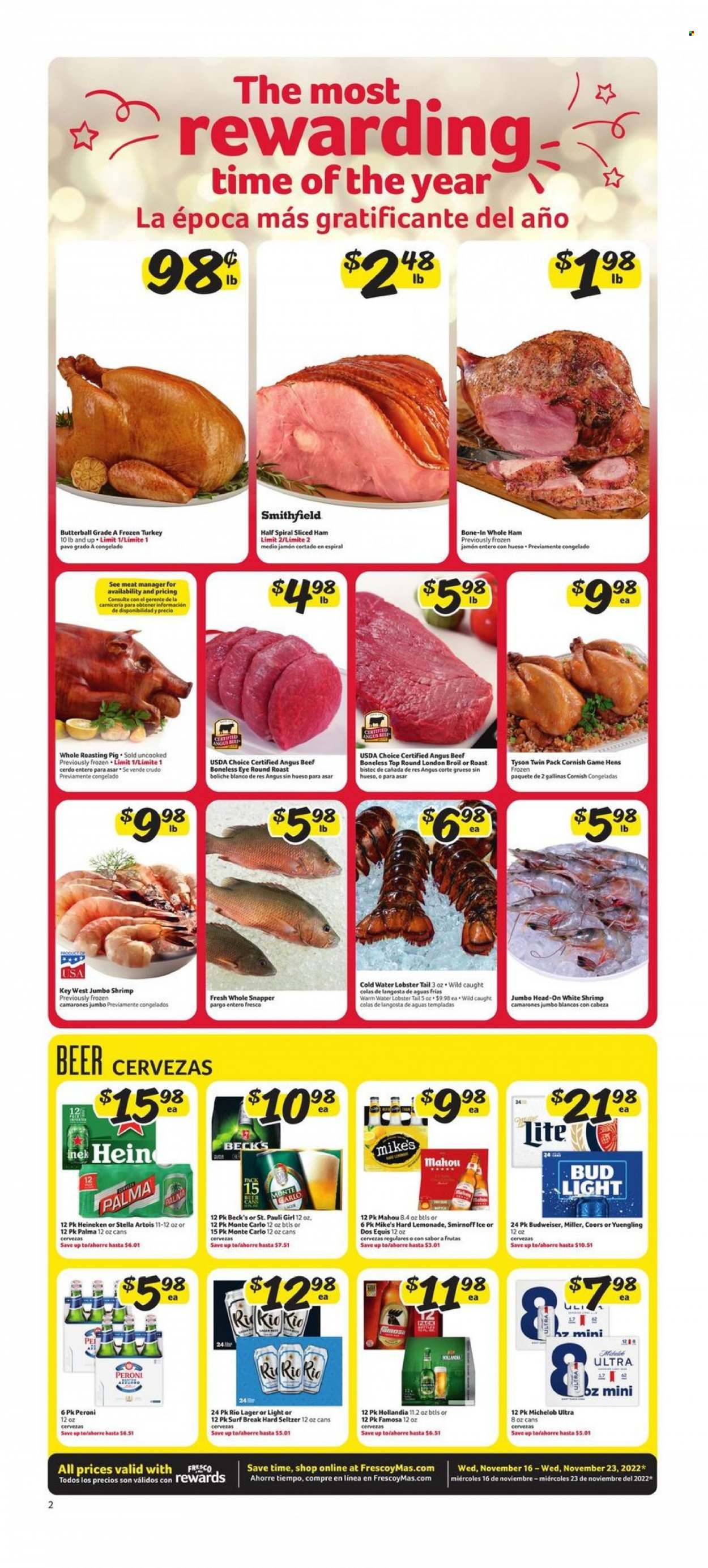 Fresco y Más (FL) Weekly Ad Flyer Specials November 16 to November 22, 2022