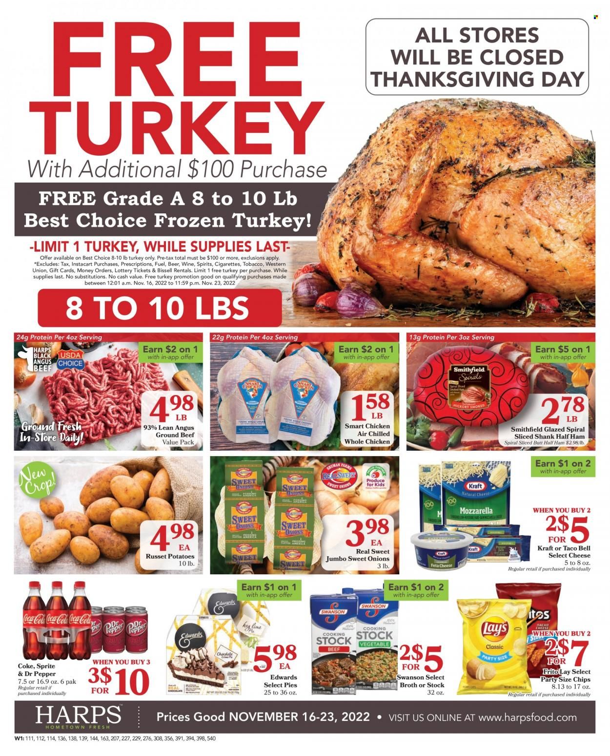 Harps Hometown Fresh (AR) Weekly Ad Flyer Specials November 16 to November 23, 2022