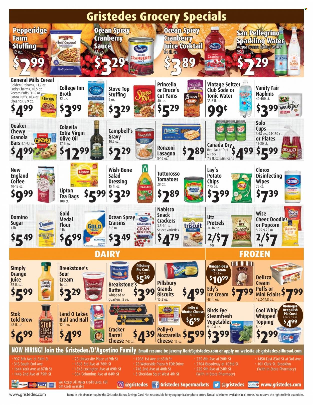 Gristedes (NY) Weekly Ad Flyer Specials November 18 to November 24, 2022