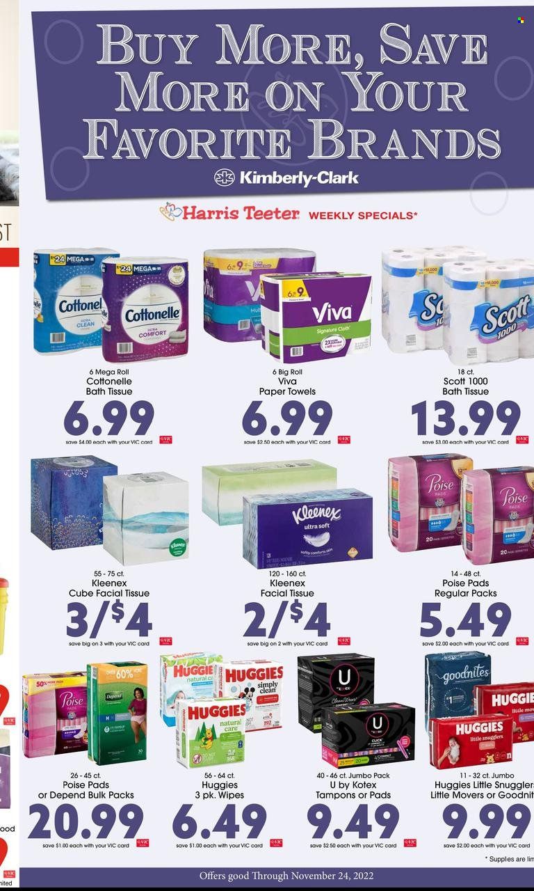 Harris Teeter Weekly Ad Flyer Specials November 16 to November 24, 2022