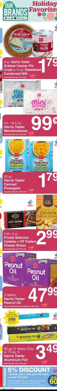 Harris Teeter Weekly Ad Flyer Specials November 16 to November 24, 2022