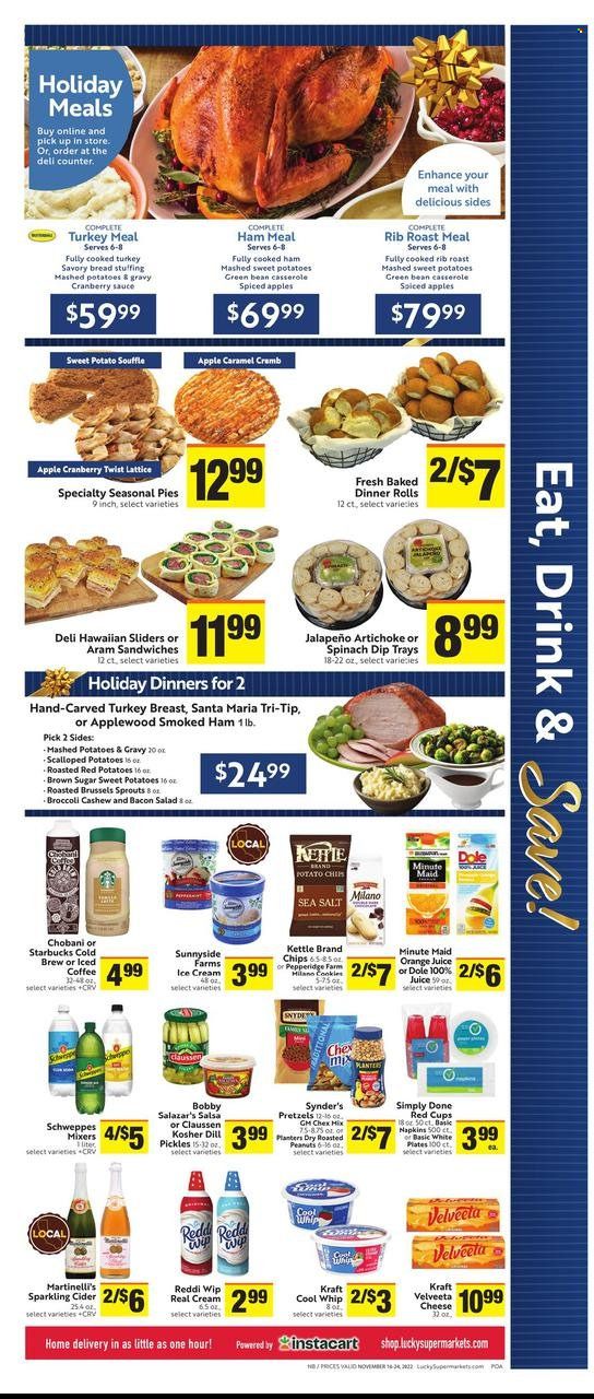 Lucky California Weekly Ad Flyer Specials November 16 to November 24, 2022