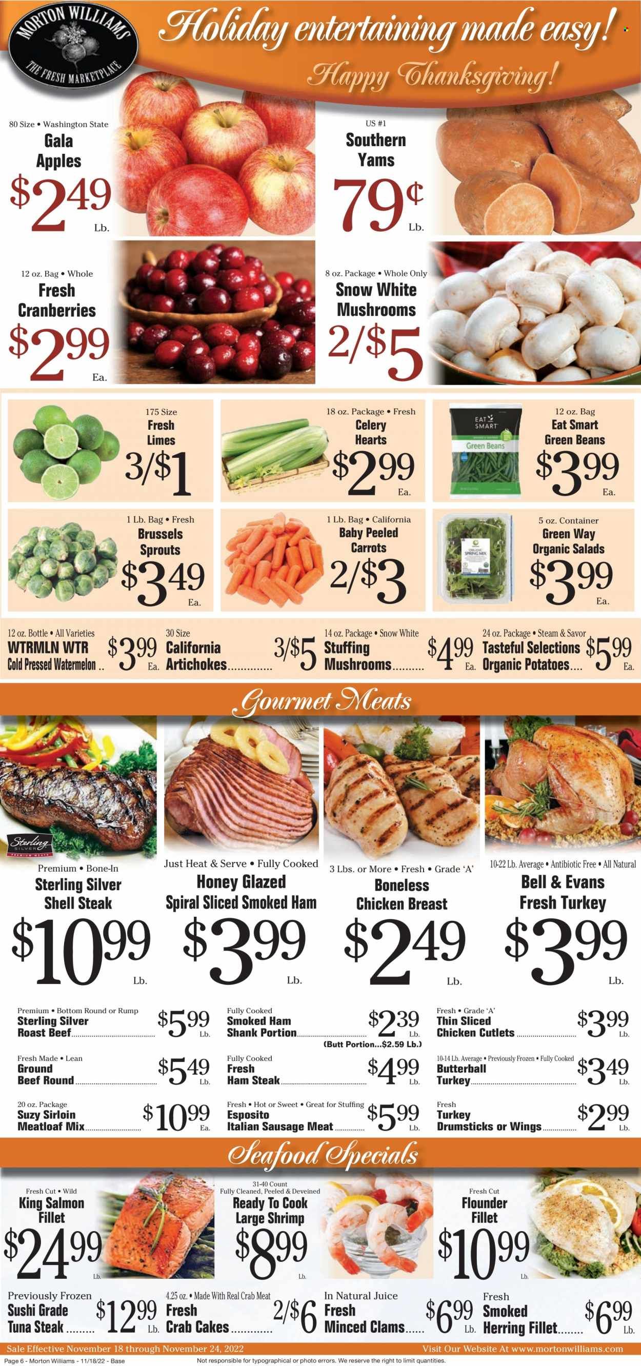 Morton Williams (NY) Weekly Ad Flyer Specials November 18 to November 24, 2022