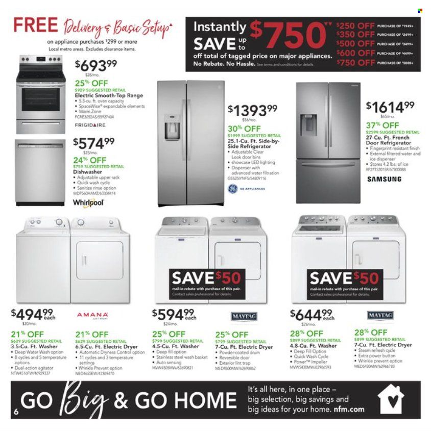 Nebraska Furniture Mart (IA, KS, NE, TX) Weekly Ad Flyer Specials November 16 to November 21, 2022
