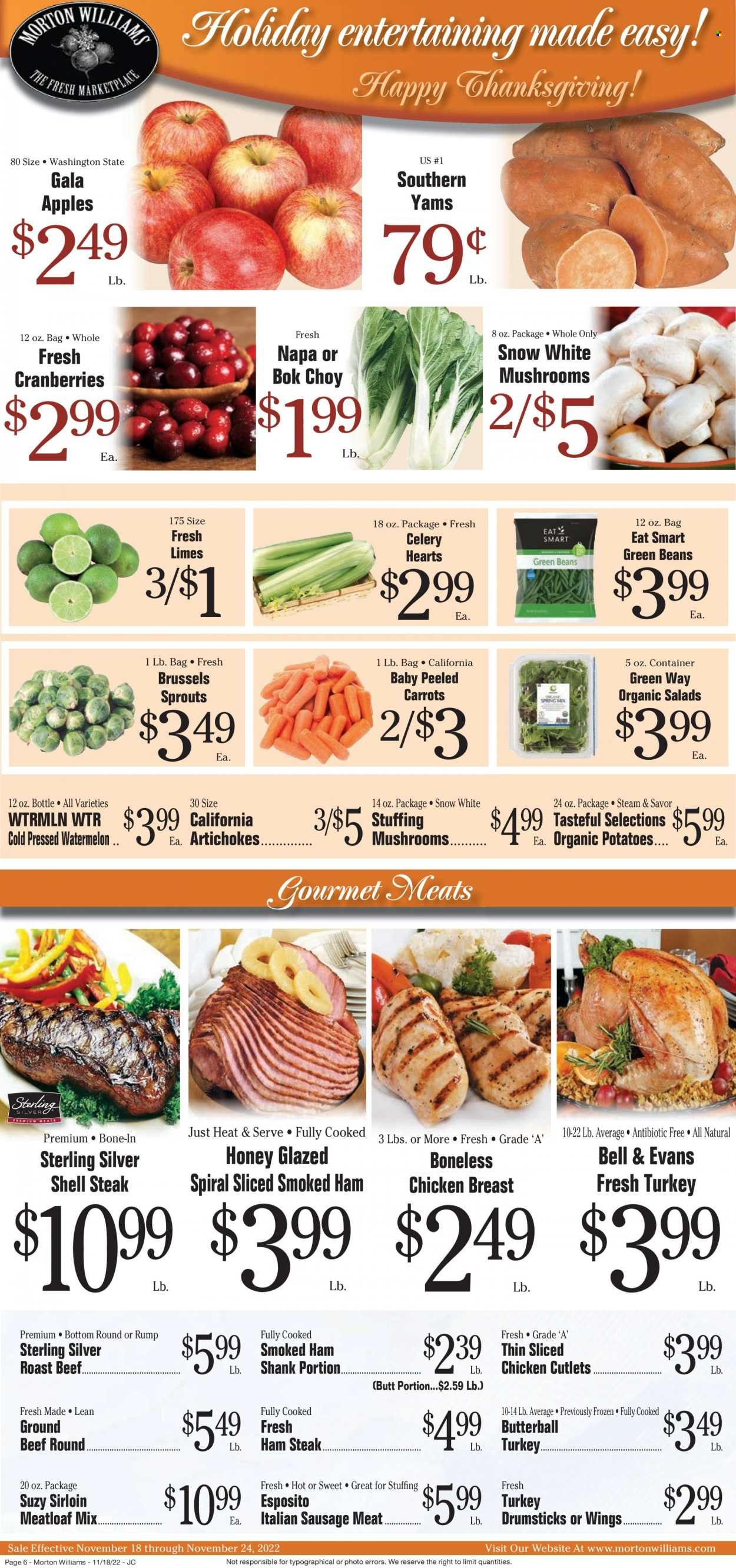 Morton Williams (NJ) Weekly Ad Flyer Specials November 18 to November 24, 2022