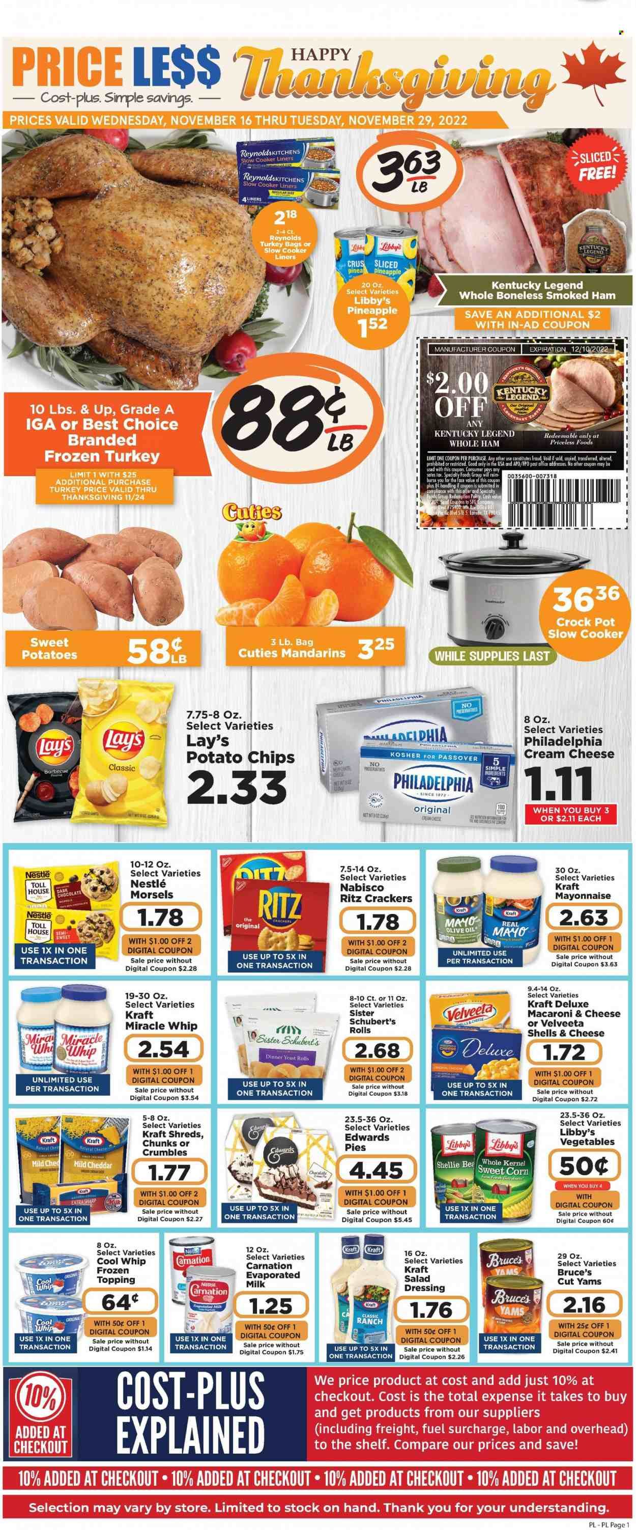 Price Less Foods Weekly Ad Flyer Specials November 16 to November 29, 2022