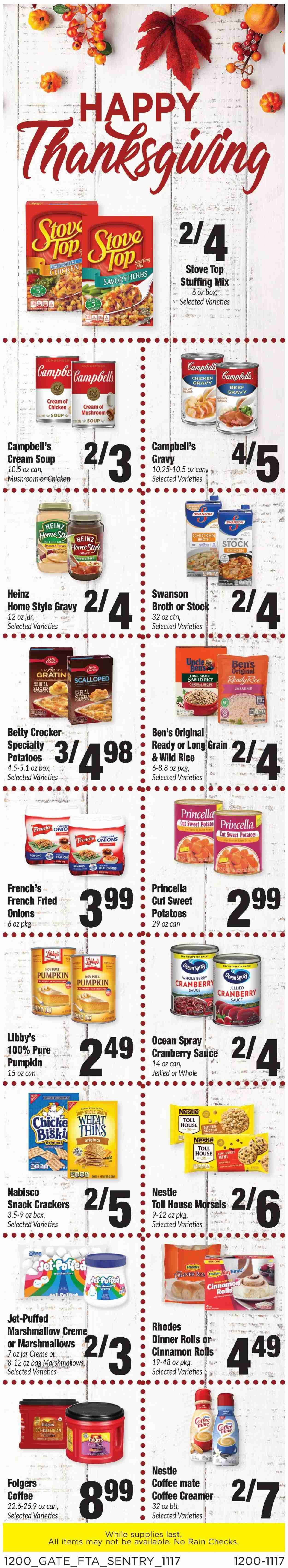 Sentry Foods (WI) Weekly Ad Flyer Specials November 17 to November 24, 2022