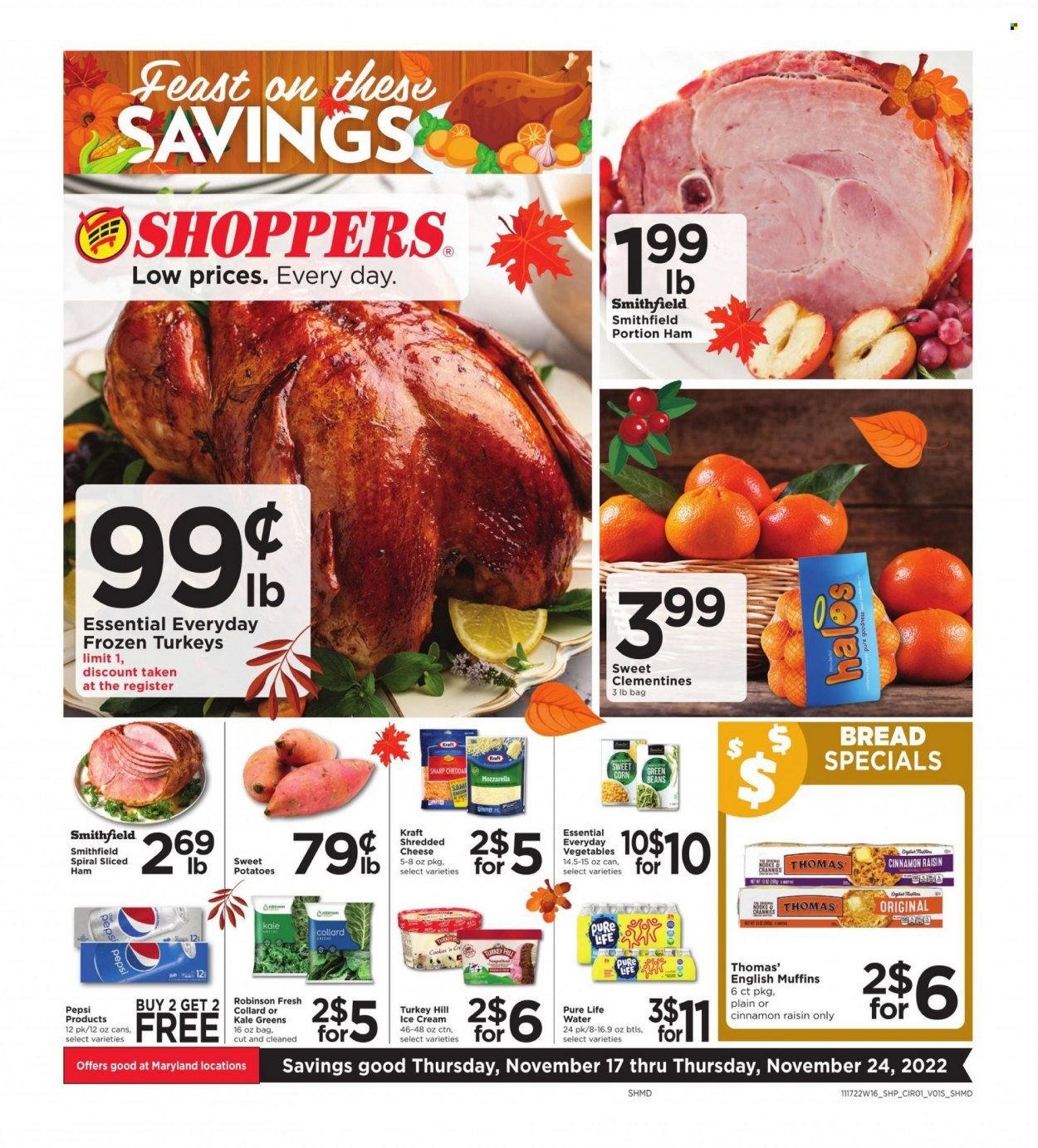 Shoppers (MD, VA) Weekly Ad Flyer Specials November 17 to November 24, 2022