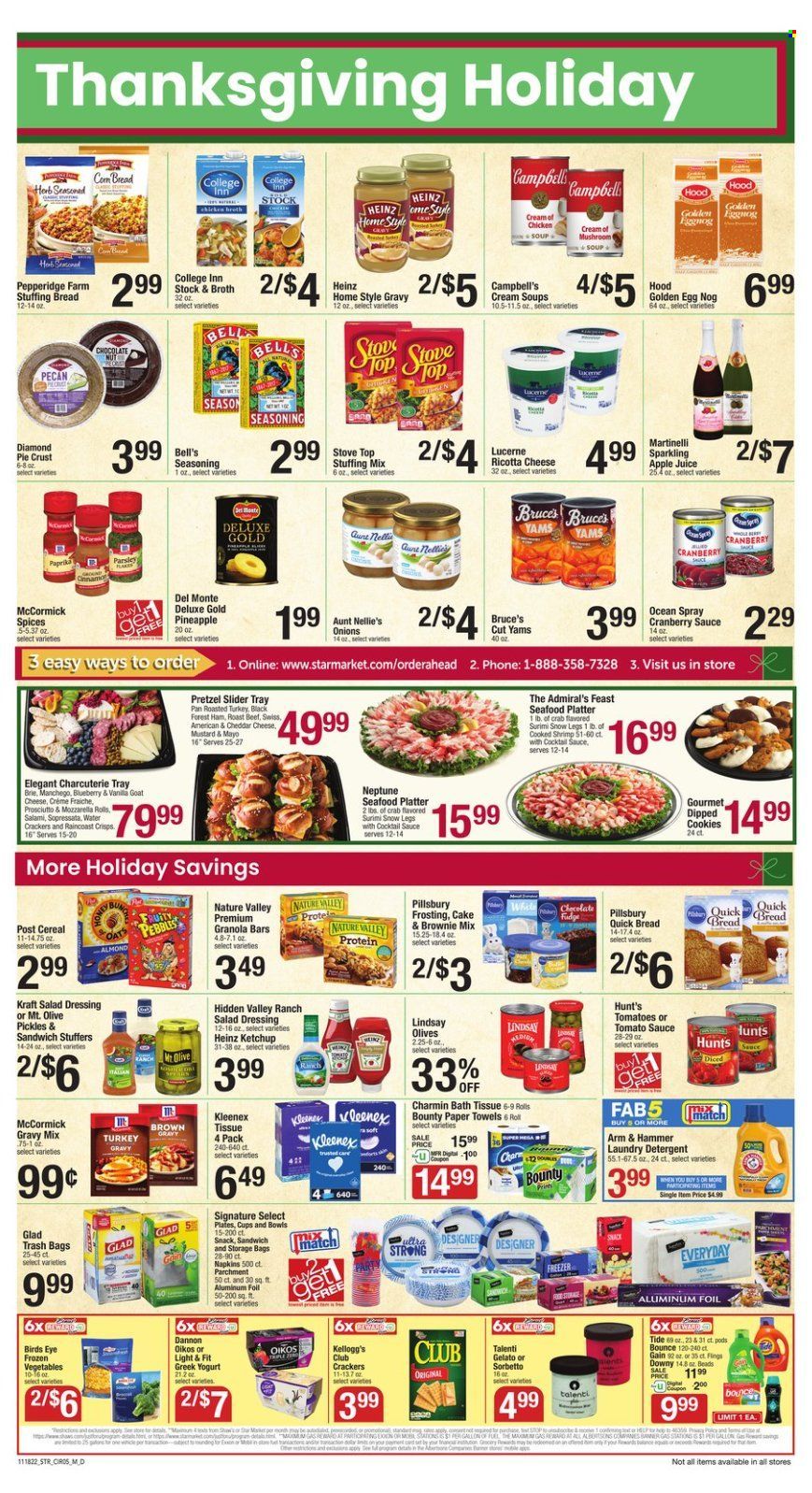 Star Market Weekly Ad Flyer Specials November 18 to November 24, 2022