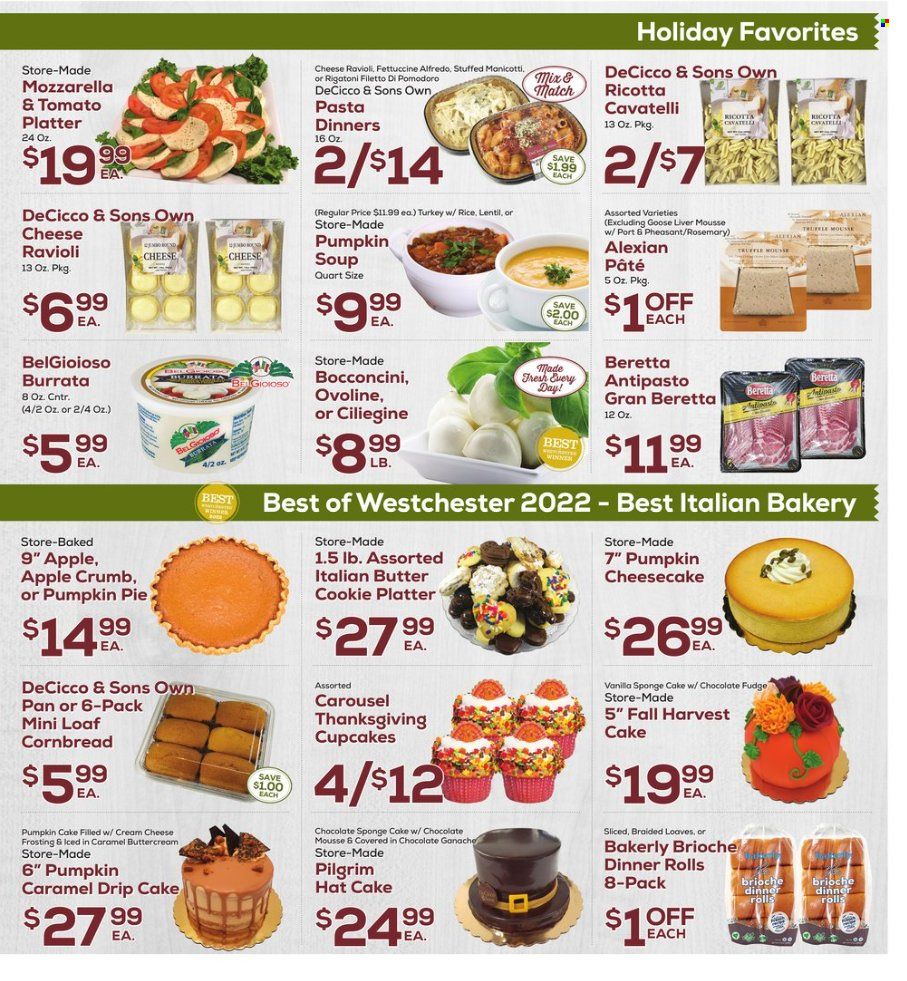 DeCicco & Sons (NY) Weekly Ad Flyer Specials November 18 to November 23, 2022