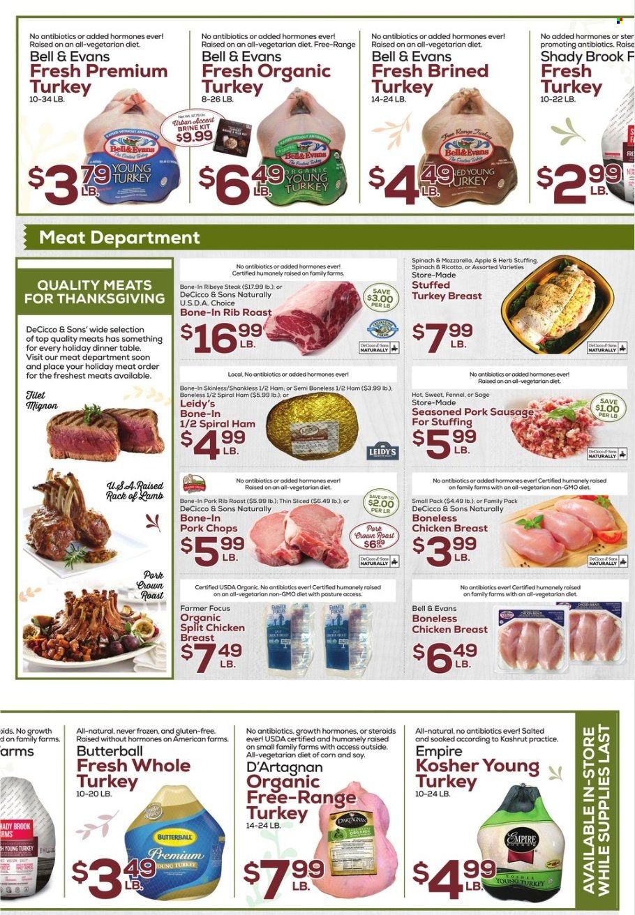 DeCicco & Sons (NY) Weekly Ad Flyer Specials November 18 to November 23, 2022