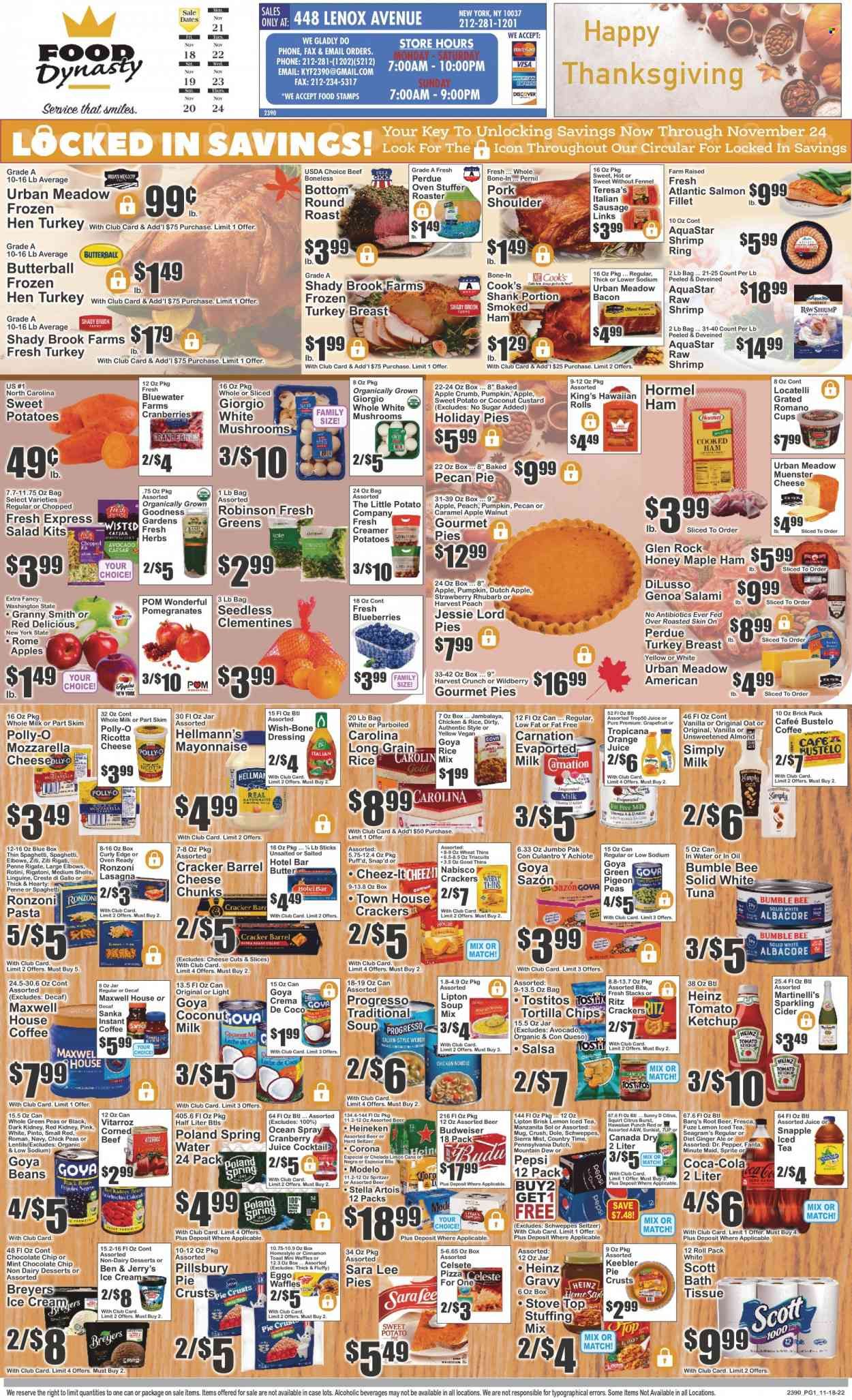 Food Dynasty (NY) Weekly Ad Flyer Specials November 18 to November 24, 2022