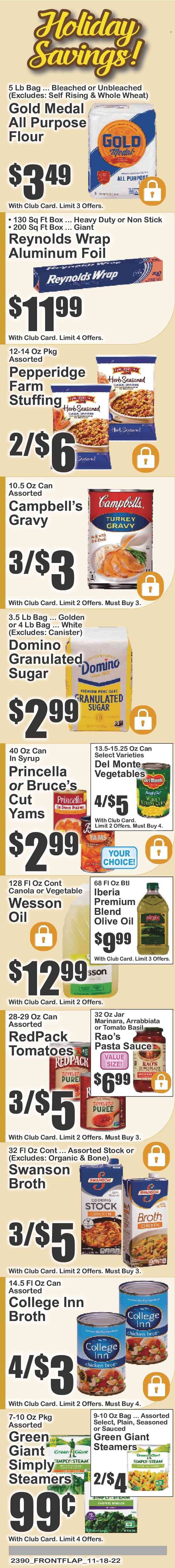 Food Dynasty (NY) Weekly Ad Flyer Specials November 18 to November 24, 2022