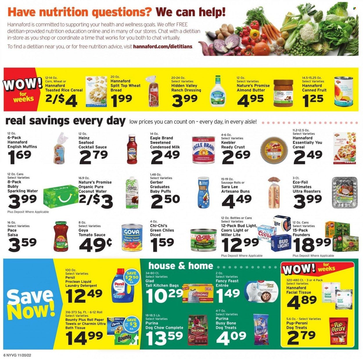 Hannaford (NY) Weekly Ad Flyer Specials November 20 to November 26, 2022