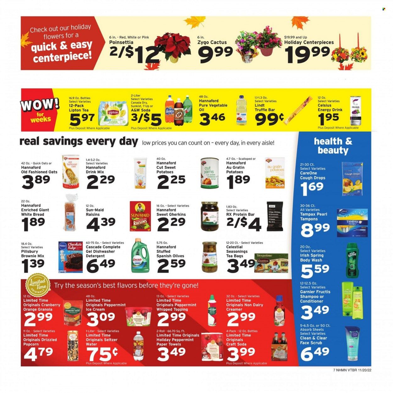 Hannaford (NH) Weekly Ad Flyer Specials November 20 to November 26, 2022